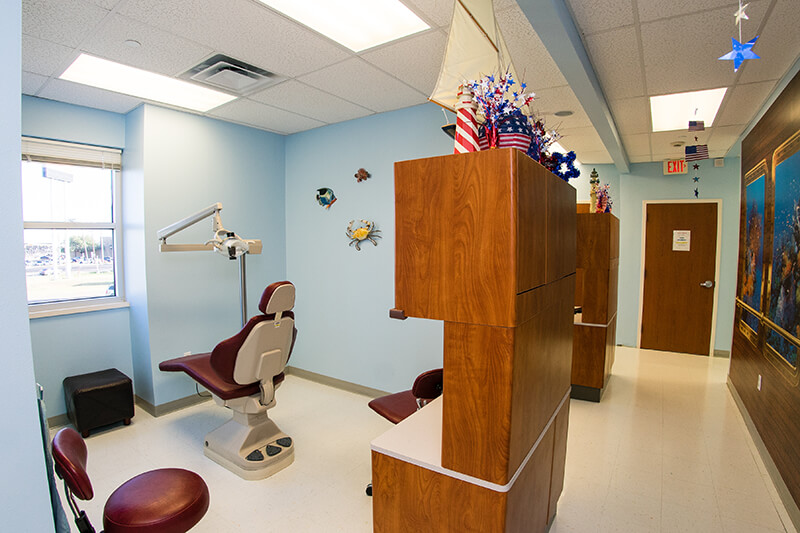 Open bay for Kennedy Dental Care Calallen Office