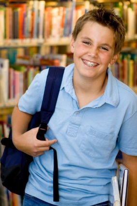 Boy with Braces - Orthodontics in Corpus Christi, TX