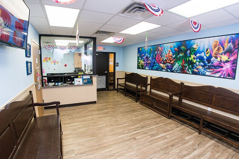 Waiting Room for Kennedy Dental Care Alameda Office