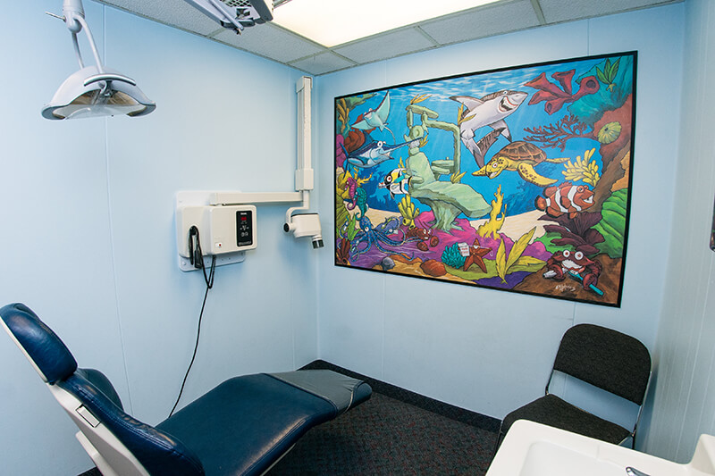 Xray Room for Kennedy Dental Care Alameda Office